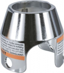 Chromium plated padlockable guard for &Oslash;40mushroom head. range of product: Harmony XB4, Harmony XB5 - accessory / separate part designation: padlockable metal guard - accessory / separate part category: protection accessories - product compatibility:  ...