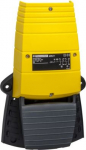 Single foot switch, IP55, without cover, plastic, yellow, 1 NC+1 NO. range of product: Harmony XPE - product or component type: foot switch - material: plastic - foot switch type: single foot switch - device short name: XPEY - protective cover: witho ...