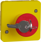 Mureva Styl - emergency switch - key to release - grey MUR35052 | 3606480789472