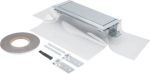 endcap f flush floor trunking w foil nw 300 f sealing tape lev.range 105-150mm BKFDE300105 | 4012002240489