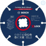 X-LOCK Carbide MultiWheel 125 x 1 x 22,23 mm 2608901193 | 4059952567518