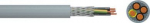 Cable cut YSLCY-JZ 4x1 shielded, grey - 8m