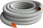 EVOEL FL-0H-SMART 16mm 320N Halogen free corrugated pipe with wire, grey (100 m on roll) 10304016H1002A08102 | 4752053013006