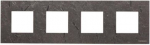 N2274 PZ 4 set frame, slate, 2 modules Zenit 2CLA227400N2202 2CLA227400N2201 | 8427238073019