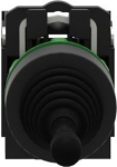 Joystick controller &Oslash;22 2-direction spring return 1NO per direction. range of product: Harmony XB5 - product or component type: complete joystick controller - device short name: XD5 - fixing collar material: plastic - mounting diameter: 22 mm - shape ...