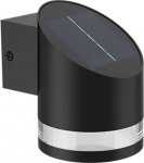 Outdoor wall luminaire Fyve SR WA 1.5W 2700K BL 06 200lm IP44 Solar powered, Black 929003364901 | 8720169265585