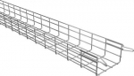 Mesh cable tray with integrated connection, 110x200x3000mm DZI 110X200_VEZ | 8595568939890