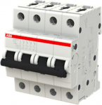 4P C 3A Miniature Circuit Breaker (MCB) S204M-C3 2CDS274001R0034 | 4016779550697