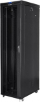Lanberg | Rack cabinet 19" free-standing 47U/800x1000 (flat pack) with glass door, LCD | FF01-8047-12BL | Black FF01-8047-12BL | 5901969430509