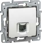 RJ 45 Cat.6 UTP socket Niloe - 9-contact - white 764573 | 3414970682949