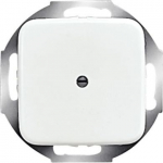 As cover for flex outlet, for cords up to 10.3 mm diameter. With strain relief (without terminal block). 2CKA001710A0110 | 4011395069202