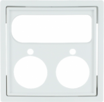 As cover for call push-button: patient call, call-cancel button and universal plug-and-socket device. For ZETTLER&reg;/EZ CARE&reg;, (EZ.) inserts of range 127.xxx. 2CKA001710A4114 | 4011395228036