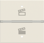 Color: Total White.   Rocker cover with scene symbol for KNX sensor/actuator.   Suitable for codes: RB/U 1.1.   Size: 2 modules. 2CLA222190N1201 | 8427238242637