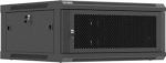 Lanberg Wall mounted installation cabinet 19" 4U 600X600 | WF01-6604-23B | Black WF01-6604-23B | 5901969447439
