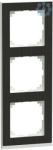 M-Pure Decor Frame, 3-gang, Oak/act ivewhite, M-Pure Decor MEG4030-3674 | 4042811180799
