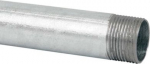 Steel threaded wiring pipe ČSN diameter 22,5 mm, 44561, mechanical resistance 1250N/5cm, unvarnished, length 3 m 6016 N_XX | 8595057607507
