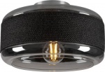 PANTILO ROPE 27, wall and ceiling-mounted light, cylindrical, 1x max. 15W E27, silver 1007590 | 4024163280914