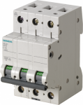 Miniature circuit breaker 400 V 6kA, 3-pole, C, 20 A The miniature circuit breaker is the fuse for short-circuit protection. The miniature circuit breakers from Siemens are an important element of the SENTRON protective components for electronic inst ...