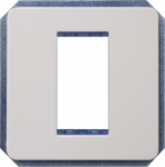 Module rack, 1-gang, titanium white, Screw mounting, DELTA style 5TG1391 | 4001869385709