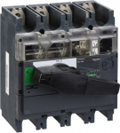 Visible break switch-disconnector Compact INV400, 400A, 4p. range: Compact - product name: INV400 - poles description: 4P - network type: AC, DC - network frequency: 50/60 Hz - handle colour: black - [Ie] rated operational current: AC-21A: 400 A AC 5 ...