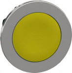 Head for push button, Harmony XB4, flush mounted yellow flush caps pushbutton push ZB4FH05 | 3606489581626