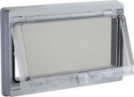 Plastic window with hinged transparent cover, L78xW180mm. NSYMW10M | 3606480183874