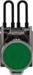 Push to test pilot light, Harmony XB4, metal, green, 22mm, universal LED, 24V XB4BW23B5 | 3606489420574