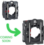 Complete body contact assembly, Harmony XB5, single contact, with fixing collar, plastic, 1NC, compa ZB5AZ1025 | 3389119037730