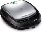 TEFAL Sandwich Maker | SW342D38 | 700 W | Number of plates 3 | Black/Stainless Steel SW342D38 | 3045386376902
