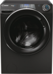 Candy | Washing Machine | RP 496BWMBCB/1-S | Energy efficiency class A | Front loading | Washing capacity 9 kg | 1400 RPM | Depth 53 cm | Width 60 cm | Display | TFT | Steam function | Wi-Fi | Glossy Black RP 496BWMBCB/1-S | 8059019044323