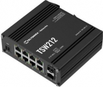 Teltonika Switch, 8 ports | TSW212 | L2 managed | Wall-mountable | SFP ports quantity 2 TSW212000000 | 4779051841370