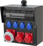 Distribution box rubber wall mounted BRUCK BV 63/5 32/5 16/5 4xSSD M40oBVu IP54 92402427 | 5906909304872