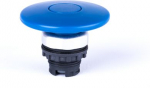Mushroom button head, 60 mm, momentary, without printing, blue 105650 | 8592765056511