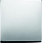 For flush-mounted switch 1g1w, 1g2w, intermediate, push switch. Material stainless steel. Anti fingerprint. 2CKA001751A2956 | 4011395086018