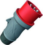CEE Industrial Plug PowerTOP XtraR 5x32A 11h 440V IP54 red/grey 13612 | 4015394296638
