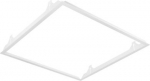 Recessed mount frames for panel luminaires. Product features: Extruded aluminum frame. Product benefits: Seamless installation into plasterboard, wood and metal ceilings from 8 to 30 mm thickness. 4058075402881 | 4058075402881