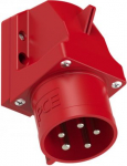 Phase inverter plug 5x32A (3P+N+PE) 6h IP44 red 7725-6 | 9003399077685