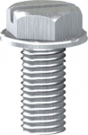 Spacial CRN fixing screw set of 100. M5 ISO thread. Head mounting is M5 x 18mm length. Asymmetrical DZ5-MB rail, Combination AM1-ED rail, Omega AM1-DE and AM1-DP rail, Notched AM1-EC rail. Slotted hexagonal head shape. AF1VA518 | 3389110570182
