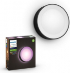 Hue Daylo outdoor wall luminaire, black 1x15W White and color ambiance 1746530P7 915005843201 | 8718696174401