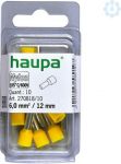 Insulated end sleeves 6/12, yellow, 10 pieces 270818/10 | 4011923582197