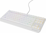 Genesis THOR 230 | Mechanical Gaming Keyboard | Wired | US | White | USB Type-A | Outemu Brown NKG-2080 | 5901969443301
