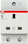 M1363 British standard modular socket 13A, 250VAC, grey 2CSM259343R0721 | 8012542593430