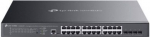 Switch TP-LINK Omada SG3428XMPP Rack 24x10Base-T / 100Base-TX / 1000Base-T 4xSFP+ 1xConsole 1 PoE+ ports 16 500 Watts SG3428XMPP SG3428XMPP | 8885020620856