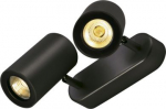 ENOLA_B wall and ceiling spot, double, black, 2x GU10, max. 2x 50W 152020 | 4024163149990