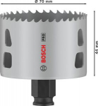 70 mm augusaag PRO PC Plus Multi Material 2608594400 | 6949509240446