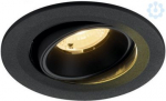 NUMINOS&reg; MOVE S, Recessed ceiling light, 3000 K, 40&deg;, IP20, round, black 1009508 | 4024163312462
