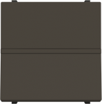 Color: Total Anthracite.   Rated voltage: 110 - 250 Vac.   Rated current: 16 AX.   Rated power iLED (230/127 Vac): 200/100 W.   Screwless terminals.   Optional: locator LED lamp N2192.   Size: 2 modules. 2CLA221000N1601 | 8427238229775