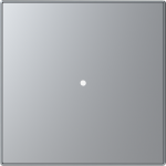 Cover plate Without imprint for Switch/push button Single push button Silver - Sky Niessen 2CLA852620A1301 | 8427238135212