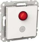 Buzzer, Exxact, with RWC lamp, IP20, white WDE002251 | 3606480207228