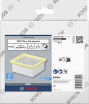 Filter E12, klass L GAS 18V-6LS 2608001259 | 4059952748009